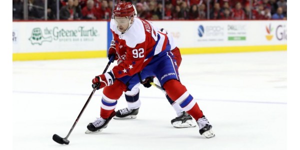 Evgeny Kuznetsovin pelipaita oli liian pieni